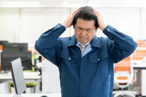 社長が頭を抱える